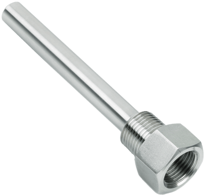 Tel-Tru General Use Standard Threaded Thermowell, Model 385TW